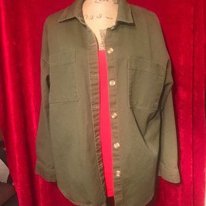 Cute Military Style  Shirt Cotton 100%